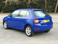 Used Skoda Fabia SE 2020 Blue Hatchback