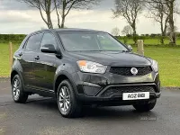 Used SsangYong Korando 2016 Black SUV