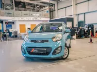 Used Kia Picanto 84 HP (61 kW) 2014 Blue Hatchback