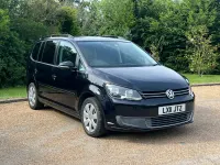 Used VW Touran 2011 Black MPV
