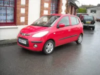 Used Hyundai i10 Style 77 HP (56 kW) 2009 Red Hatchback