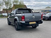 used VW Amarok 3.0 TDI V6 BLACK EDITION DOUBLE CAB PICKUP AUTO 4M DIESEL FROM 2020 FROM SHREWSBURY (SY1 4NN) | SPOTICAR