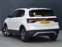 Used VW T-Cross Black Edition 110 HP (80 kW) 2024 White SUV
