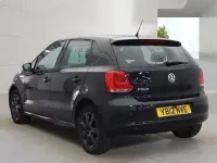 Used VW Polo Match 60 HP (44 kW) 2012 Black Hatchback