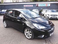 Used Vauxhall Corsa SRi 90 HP (66 kW) 2017 Black Hatchback