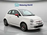 Used Fiat 500 Red 2024 White Hatchback