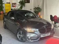 Used BMW 218 Sport Line 2015 Grey Cabriolet