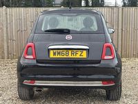 Used Fiat 500 Lounge 69 HP (50 kW) 2019 Black Hatchback