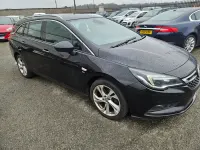 Used Vauxhall Astra SRi 136 HP (100 kW) 2018 Black Estate