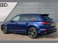 Used Audi Q7 Black Edition 334 HP (245 kW) 2021 Blue SUV
