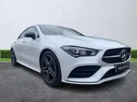 Begagnad Mercedes CLA200 Executive 2023 Vit Sportkupé