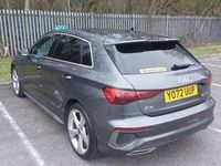 Used Audi A3 S-Line 110 HP (80 kW) 2023 Grey Sedan