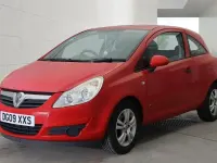 Used Vauxhall Corsa Active 2009 Red Hatchback