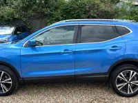 Used Nissan Qashqai N-Connecta 2018 Blue SUV