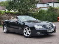 Used Mercedes SL350 272 HP (200 kW) 2007 Black Cabriolet