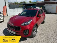 Used Kia Sportage GT-Line 177 HP (130 kW) 2017 Red SUV