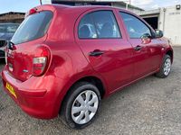 Used Nissan Micra Visia 2012 Red Hatchback