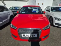 Begagnad Audi A3 150 HK (110 kW) 2016 Röd Halvkombi