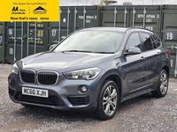 Used BMW X1 Sport Line 192 HP (141 kW) 2017 Grey SUV
