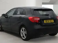 Used Mercedes A180 Sport Edition 109 HP (80 kW) 2015 Obsidian black Hatchback