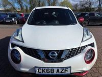 Used Nissan Juke Tekna 110 HP (80 kW) 2018 Pure white SUV
