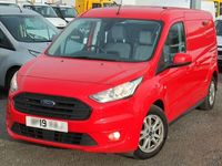 used Ford LTD Transit Connect 240 TDCi 120PS Euro 6, LWB Small Panel Van, Racking, AIR CON & SAT NAV