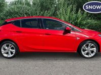 Used Vauxhall Astra SRi 150 HP (110 kW) 2018 Red Hatchback