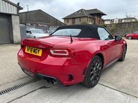 Used Abarth 124 Spider 170 HP (125 kW) 2018 Red Cabriolet