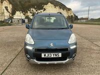 Used Peugeot Partner Tepee Outdoor 92 HP (67 kW) 2013 Blue MPV