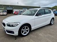 Used BMW 116 Sport Line 2017 White Hatchback