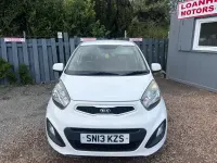 Used Kia Picanto 68 HP (50 kW) 2013 White Hatchback