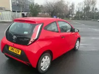 Used Toyota Aygo 68 HP (50 kW) 2015 Red Hatchback