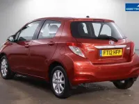Used Toyota Yaris Multidrive S 99 HP (72 kW) 2012 Red Hatchback