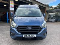 Used Ford Transit Custom Limited 130 HP (95 kW) 2021 Blue Van