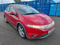 Used Honda Civic SE 2009 Red Hatchback