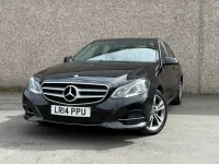 Used Mercedes E220 SE 2014 Black Sedan