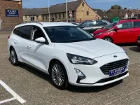 Begagnad Ford Focus Titanium X 125 HK (91 kW) 2022 Vit Kombi