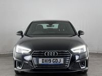 Used Audi A4 S-Line 150 HP (110 kW) 2019 Black Sedan