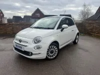 Used Fiat 500 Lounge 69 HP (50 kW) 2017 White Hatchback