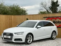 Used Audi A4 S-Line 190 HP (139 kW) 2016 White Estate