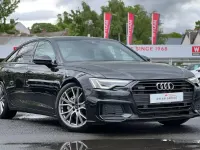 Begagnad Audi A6 Black Edition 204 HK (150 kW) 2020 Grå Sedan