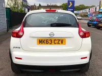 Used Nissan Juke Acenta 117 HP (86 kW) 2013 White SUV