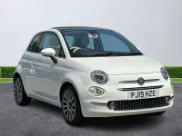 Used Fiat 500 Lounge 69 HP (50 kW) 2019 White Hatchback