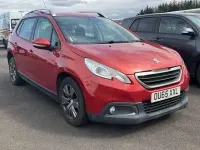 Usado Peugeot 2008 Active 2015 Vermelho SUV