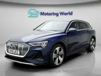 Used Audi e-tron S-Line 300 kW (408 HP) 2021 Blue SUV