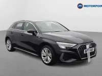 Begagnad Audi A3 e-tron S-Line 2023 Svart Halvkombi