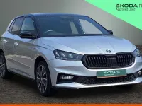 Used Skoda 110 R Monte Carlo 81 HP (59 kW) 2023 Brilliant silver metallic body / black magic pearl effect roof Hatchback