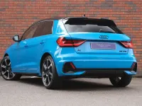 Used Audi A1 Sportback Black Edition 95 HP (69 kW) 2022 Blue Hatchback