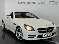 Used Mercedes SLK200 AMG 2012 White Cabriolet