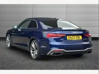 Używany Audi A5 S-Line 150 KM (110 kW) 2023 Niebieski Coupe